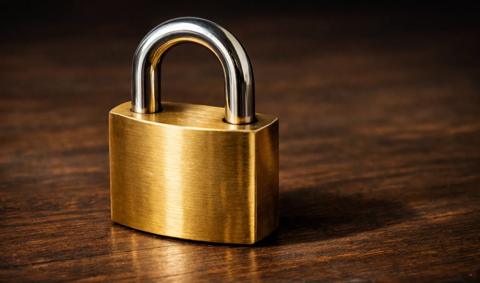 Sicheres Vorhängeschloss als Symbol für Datensicherheit